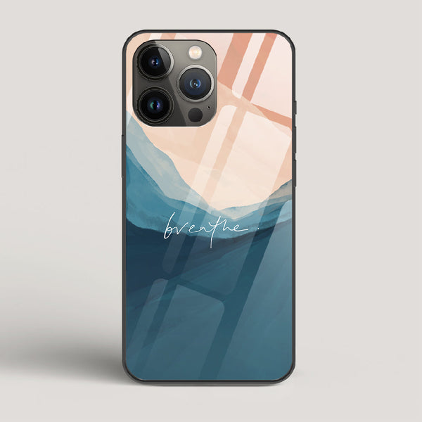 Pastel Breathe - iPhone 13 Pro Glass Case