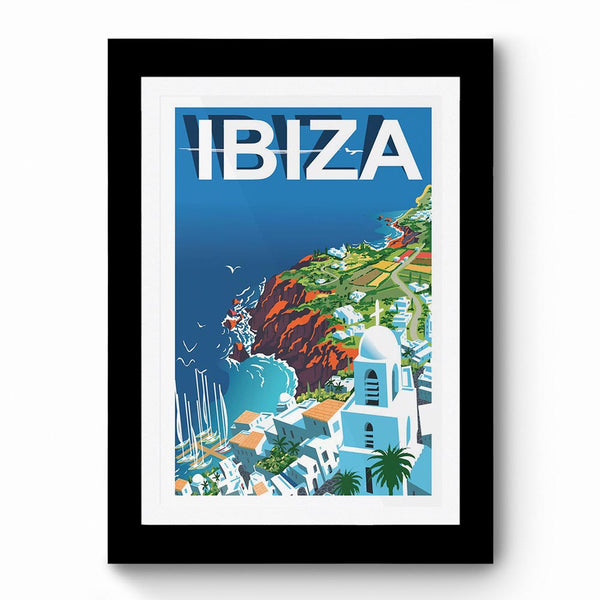 Ibiza - Framed Poster