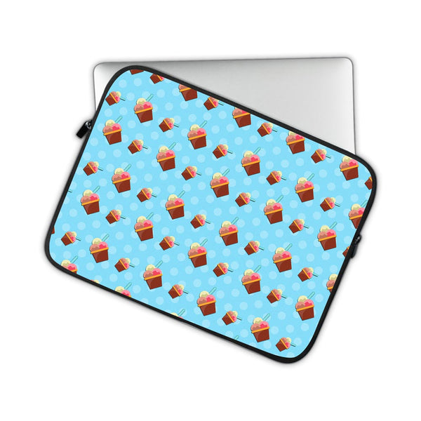 Ice Cream Scoops Pattern - Laptop Sleeve