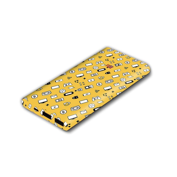 Icons Retro Yellow  -  Mi Power Bank 10000mAH Skin