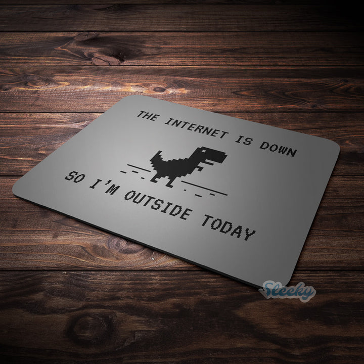 Internet Down Mouse Pad design - By SLEEKY INDIA