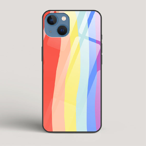 Rainbow - iPhone 13 Mini Glass Case