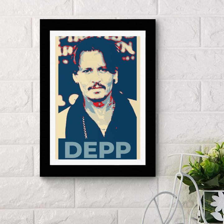 Johnny Depp - Framed Poster