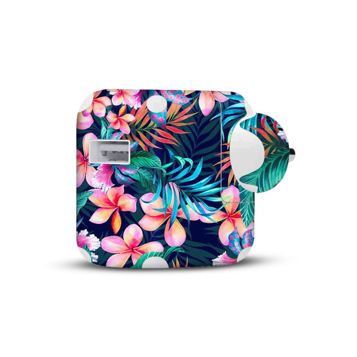 jungle skin for apple 10W charger 2019 by sleeky india 