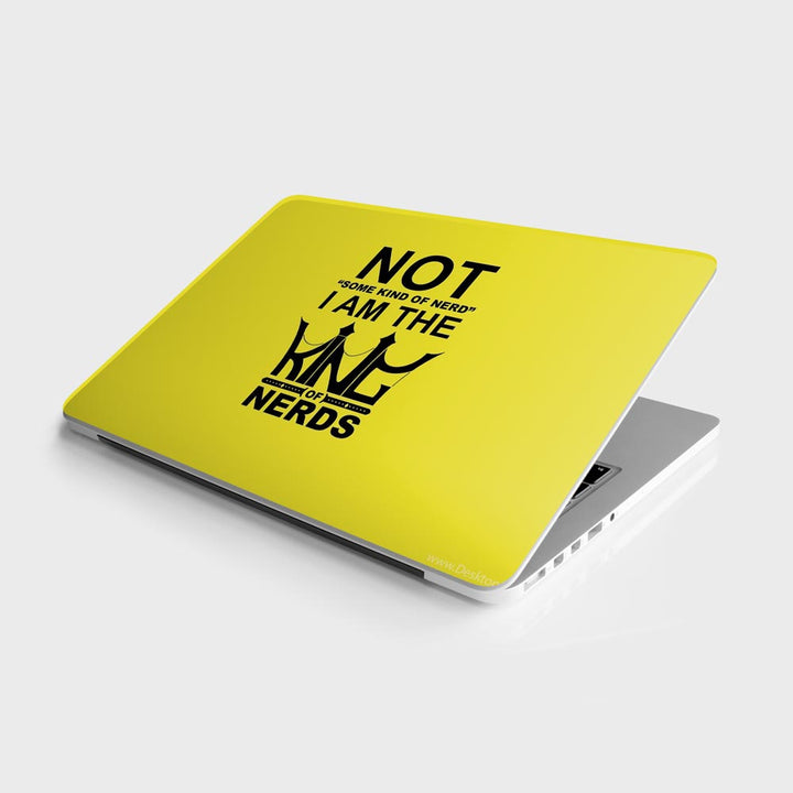 King Of Nerds - Laptop Skins