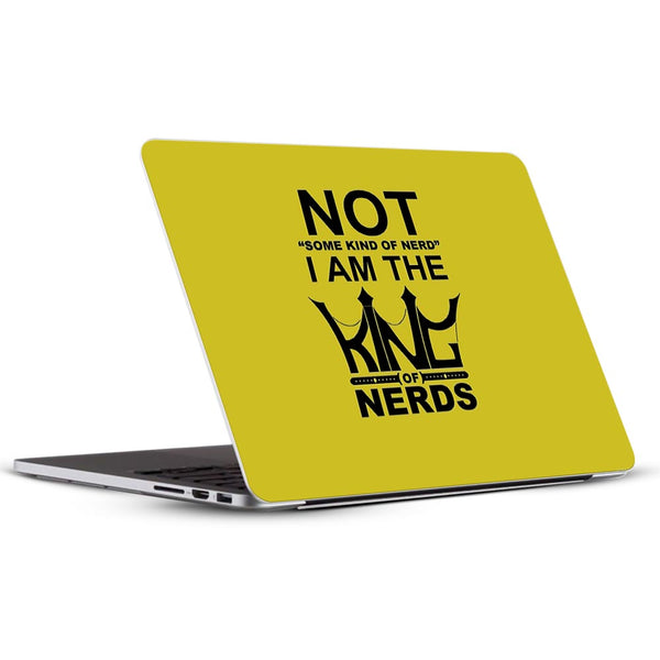 King Of Nerds - Laptop Skins