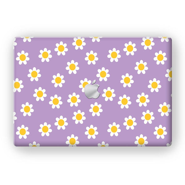 Lavender Daisies - MacBook Skins