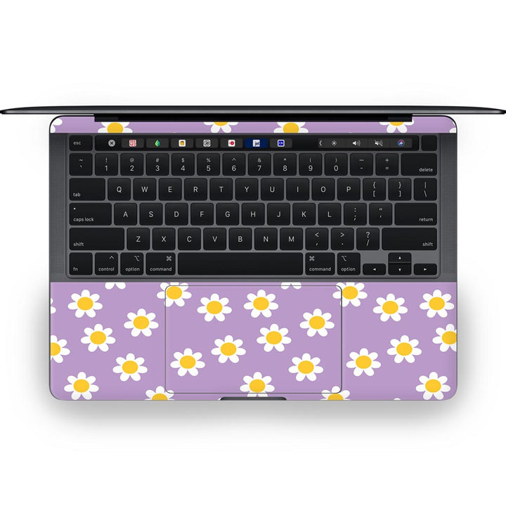 Lavender Daisies - MacBook Skins