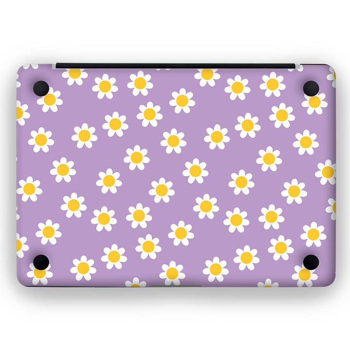 Lavender Daisies - MacBook Skins