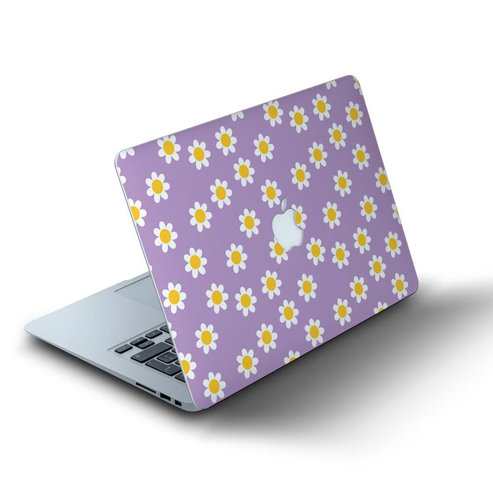 Lavender Daisies - MacBook Skins