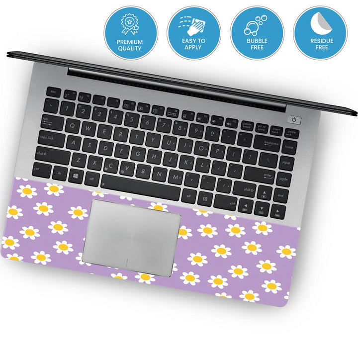 Lavender Daisies - Laptop Skins