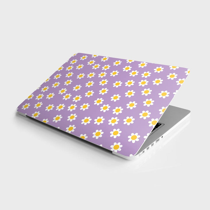 Lavender Daisies - Laptop Skins