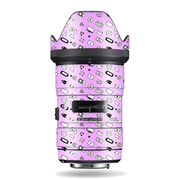 Lavender Retro - Sigma Lens Skin