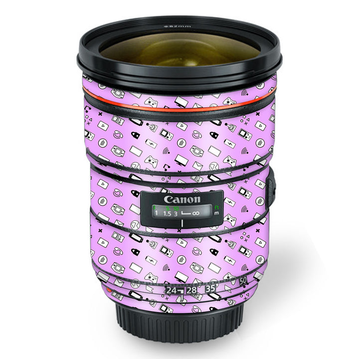 Lavender Retro - Canon Lens Skin