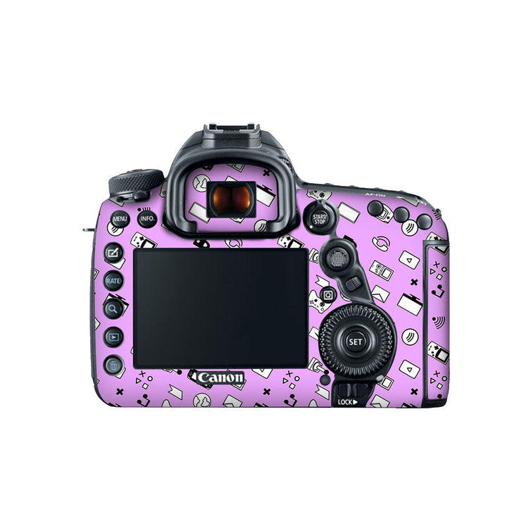 Lavender Retro - Canon Camera Skins