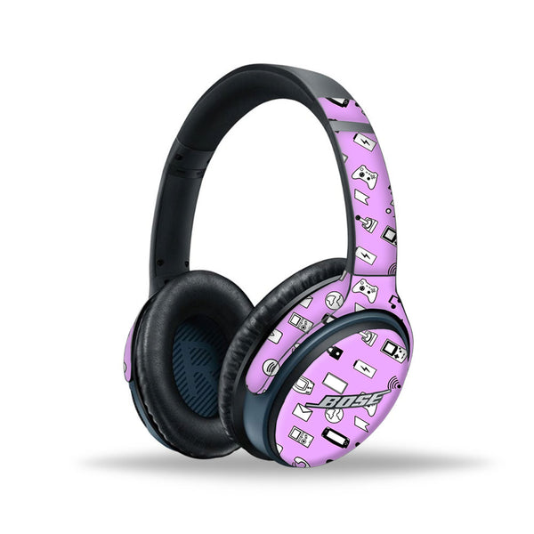 Lavender Retro - Bose SoundLink wireless headphones II Skins