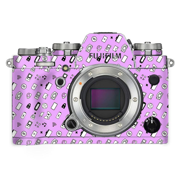 Lavender Retro - FujiFilm Camera Skin