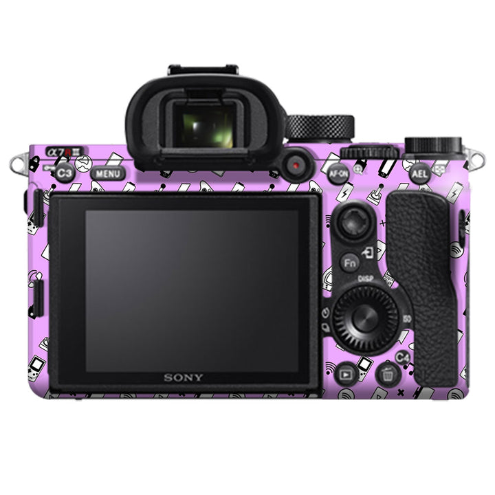 Lavender Retro  - Sony Camera Skins