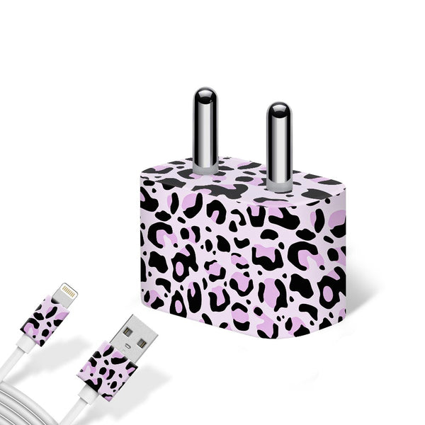 Leopard Pattern 02- Apple charger 5W Skin