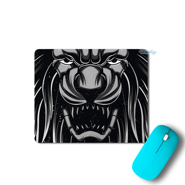 Lion By The Doodleist - Mousepad