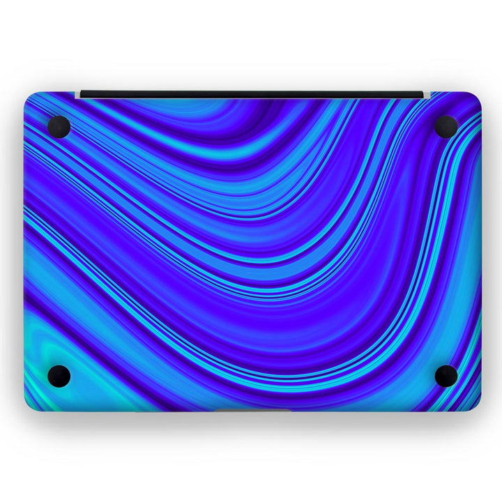 Liquid Wave Marble - MacBook Skins