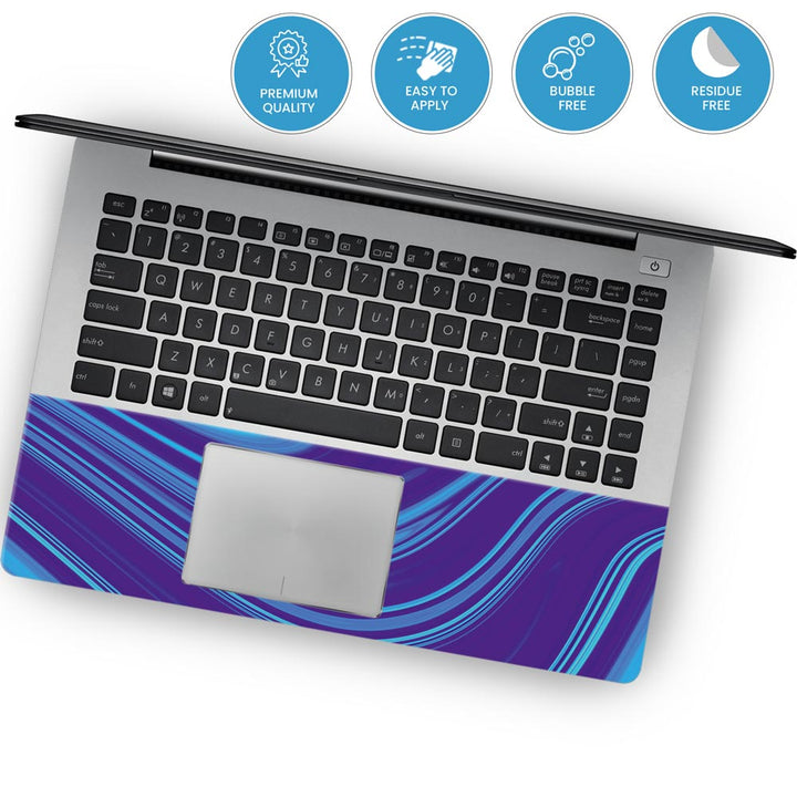 Liquid Wave Marble - Laptop Skins