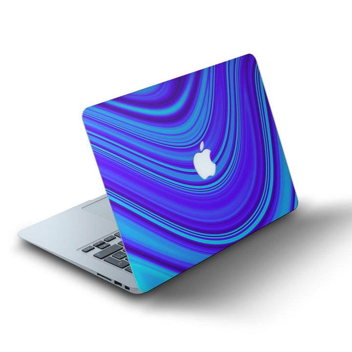 Liquid Wave Marble - MacBook Skins