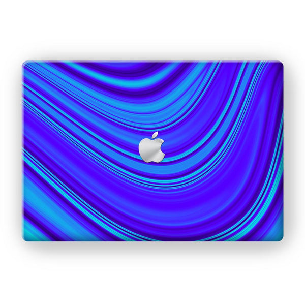 Liquid Wave Marble - MacBook Skins