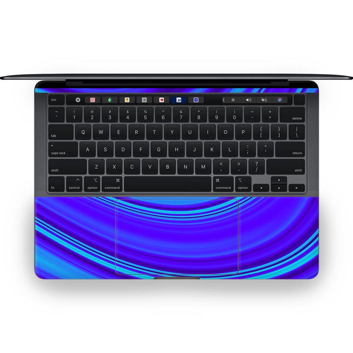 Liquid Wave Marble - MacBook Skins