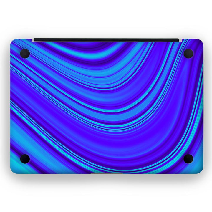 Liquid Wave Marble - MacBook Skins