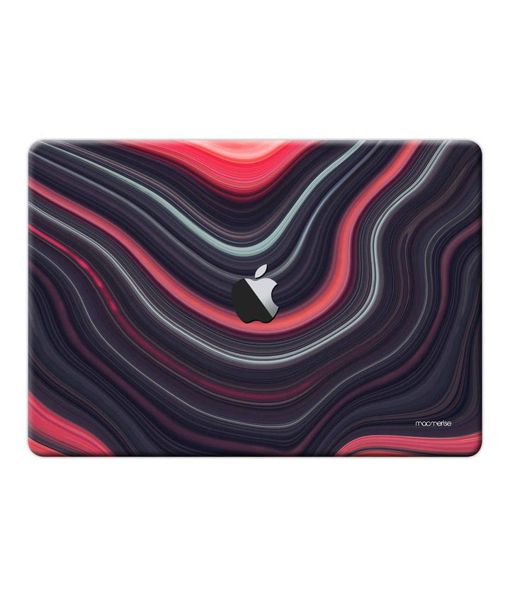 Liquid Funk Black - Full Body Wrap for Macbook Pro 13" (2016 - 2020) By Sleeky India, Laptop skins, laptop wraps, Macbook Skins