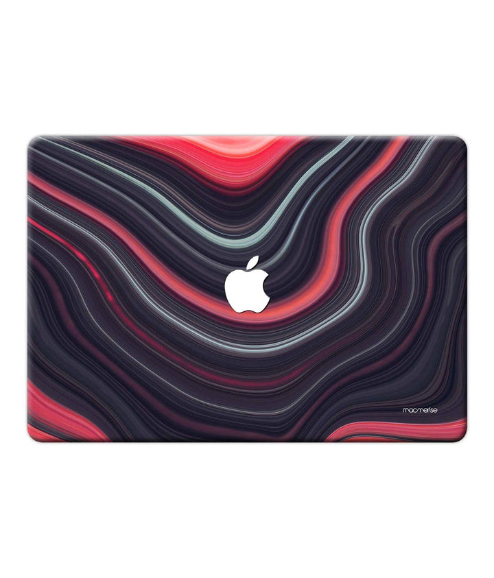 Liquid Funk Black - Full Body Wrap for Macbook Air 13" (2012-2017) By Sleeky India, Laptop skins, laptop wraps, Macbook Skins