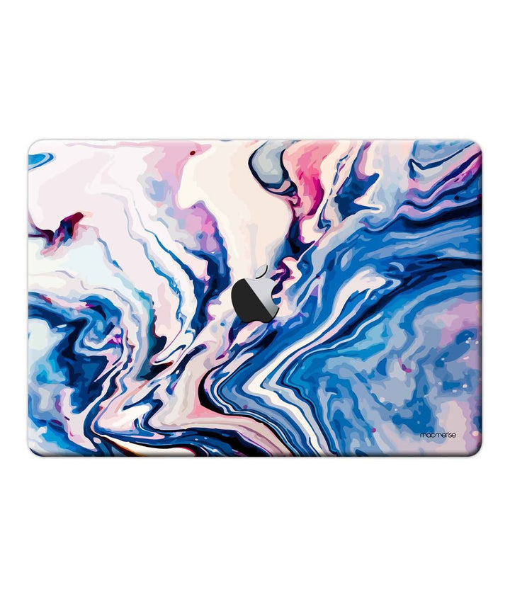 Liquid Funk Pinkblue - Full Body Wrap for Macbook Pro 16" (2020) By Sleeky India, Laptop skins, laptop wraps, Macbook Skins