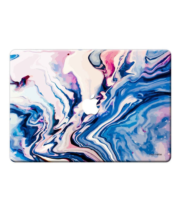 Liquid Funk Pinkblue - Full Body Wrap for Macbook Air 13" (2012-2017) By Sleeky India, Laptop skins, laptop wraps, Macbook Skins