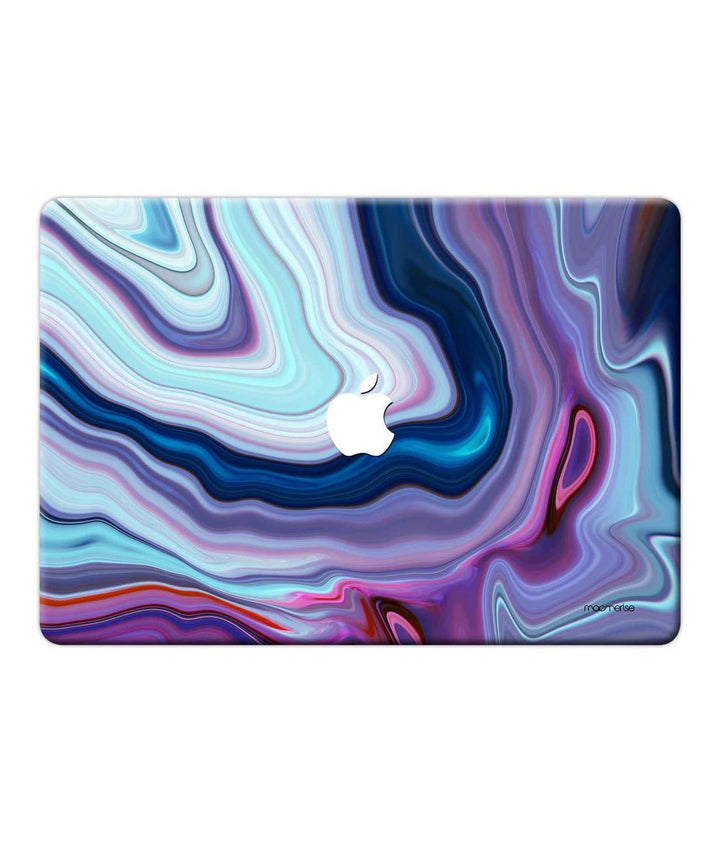 Liquid Funk Purple - Full Body Wrap for Macbook Pro Retina 15" By Sleeky India, Laptop skins, laptop wraps, Macbook Skins