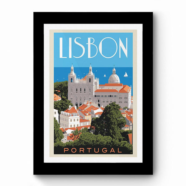 Lisbon - Framed Poster