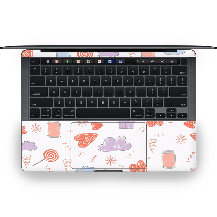 Love Doodle - MacBook Skins