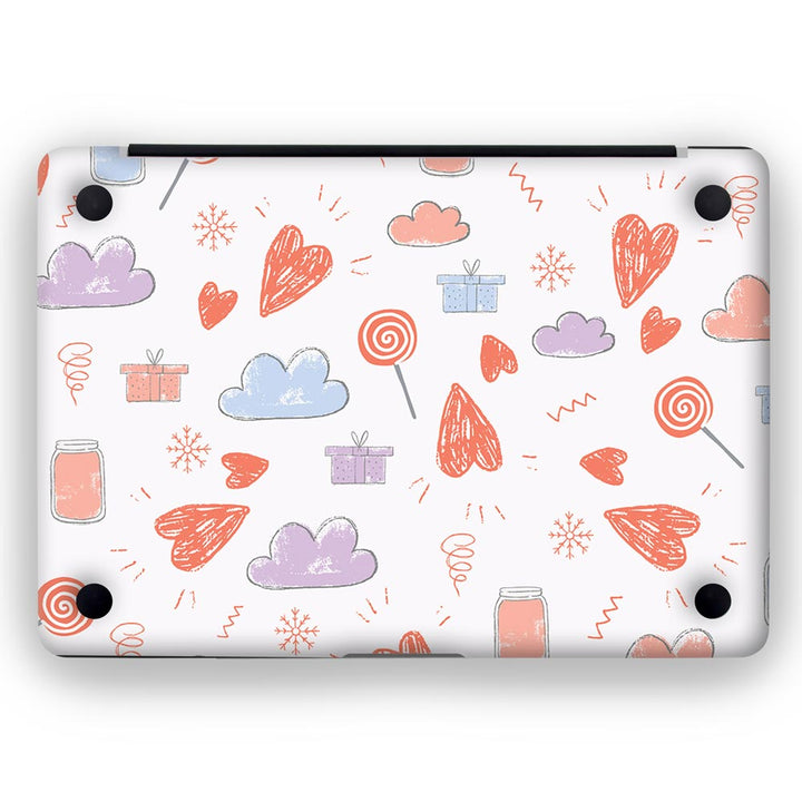 Love Doodle - MacBook Skins