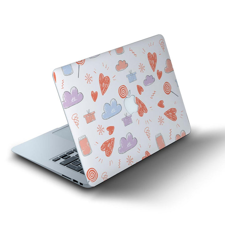 Love Doodle - MacBook Skins