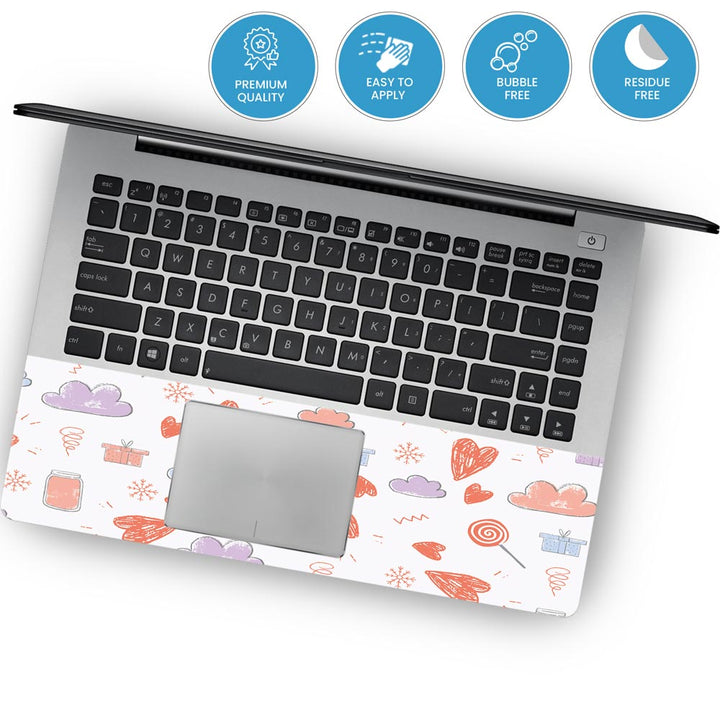 Love Doodle - Laptop Skins