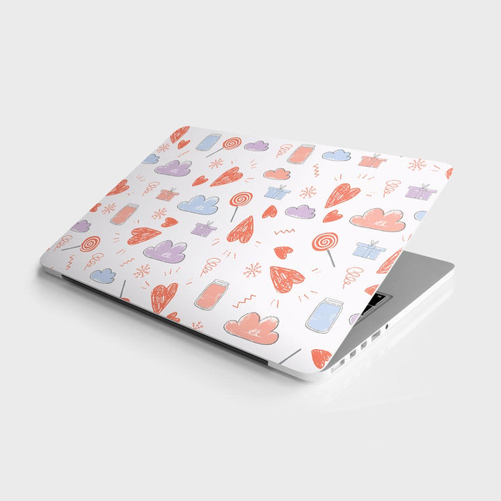 Love Doodle - Laptop Skins