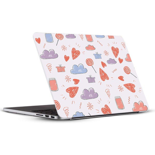 Love Doodle - Laptop Skins