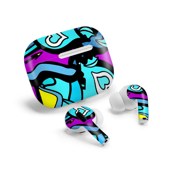 love  airpods pro skin by sleeky india