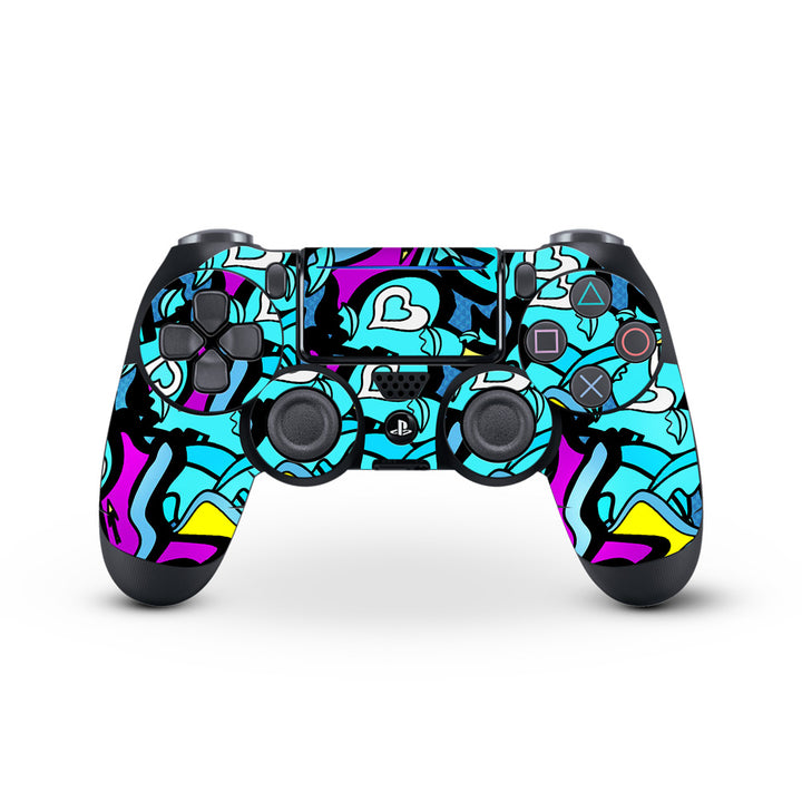 Love - skin for PS4 controller by Sleeky India