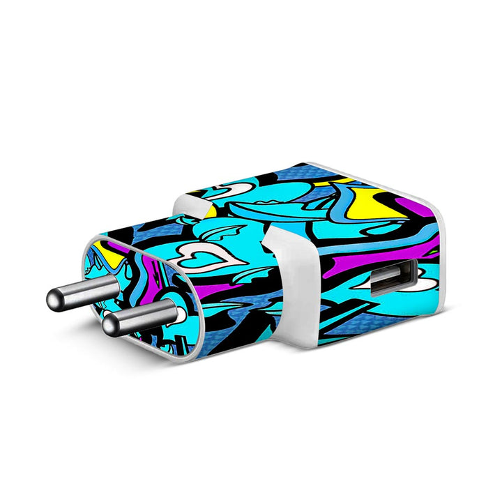 love skin for Samsung S8 Charger by sleeky india 