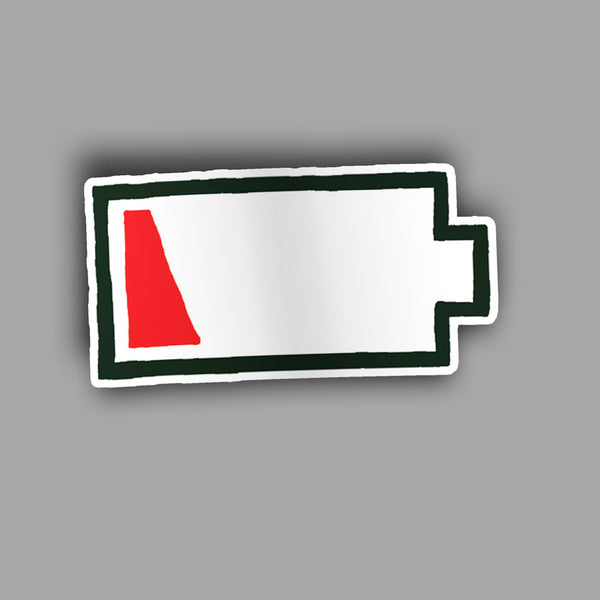 Low Battery - Sticker