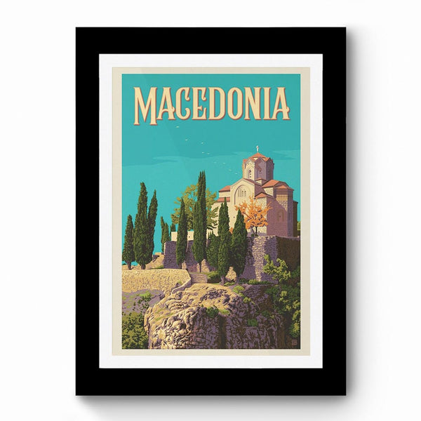 Macedonia - Framed Poster