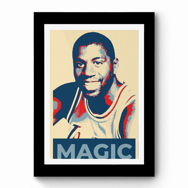 Magic Johnson - Framed Poster