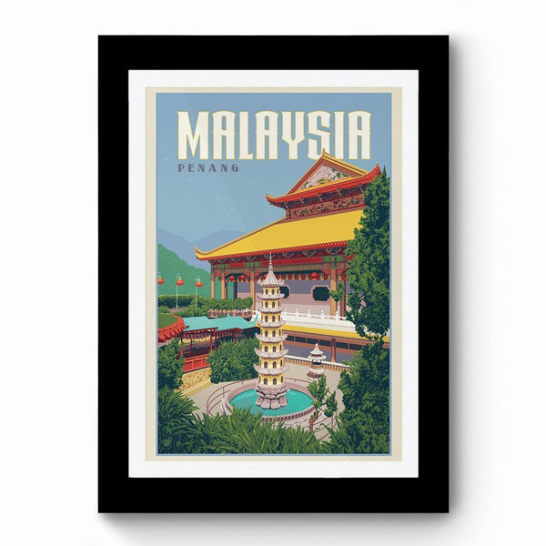Malaysia - Framed Poster