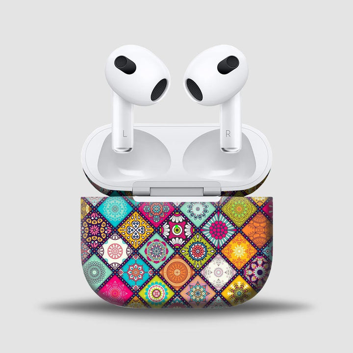 Mandala Art - Skins for AirPods 3 By Sleeky India